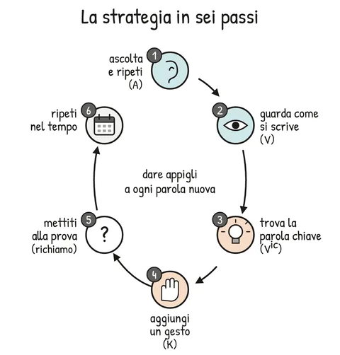 Schema V1-SCHEMA-26-1 – Capitolo 26 – Una strategia per memorizzare le parole di un’altra lingua