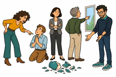 Illustrazione V2-06-1 – Capitolo 6 – Le categorie di Satir: il linguaggio sotto stress